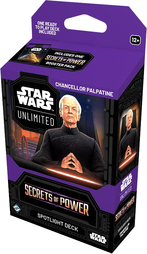 Star Wars TCG: Unlimited - Secrets of Power Spotlight Deck: Chancellor Palpatine