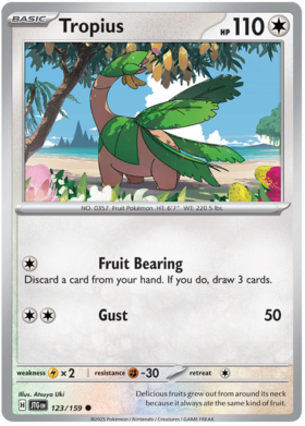 Tropius - 123/159 (JTG) Common