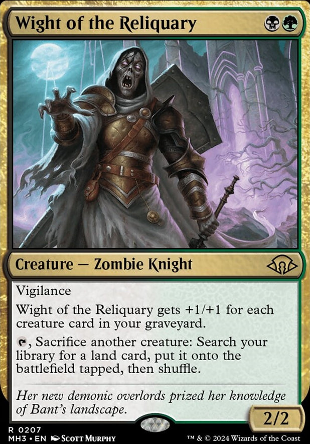 Wight of the Reliquary #0207 (MH3-R)