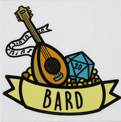Banner Class Sticker: Bard