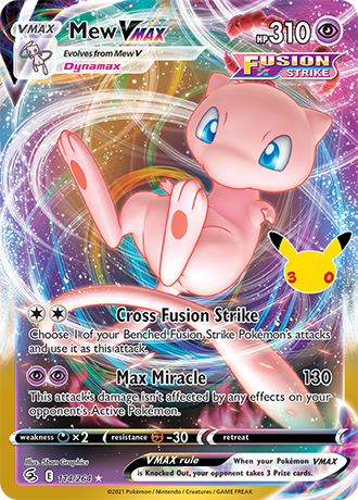 Mew VMAX - 114/264 (30C) Classic Collection