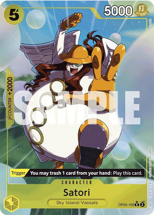 Satori (Alternate Art) (OP05-105 R) (PRB-01)