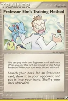 Professor Elm's Training Method - 89/115 (UF) Uncommon -Near Mint Reverse Holofoil