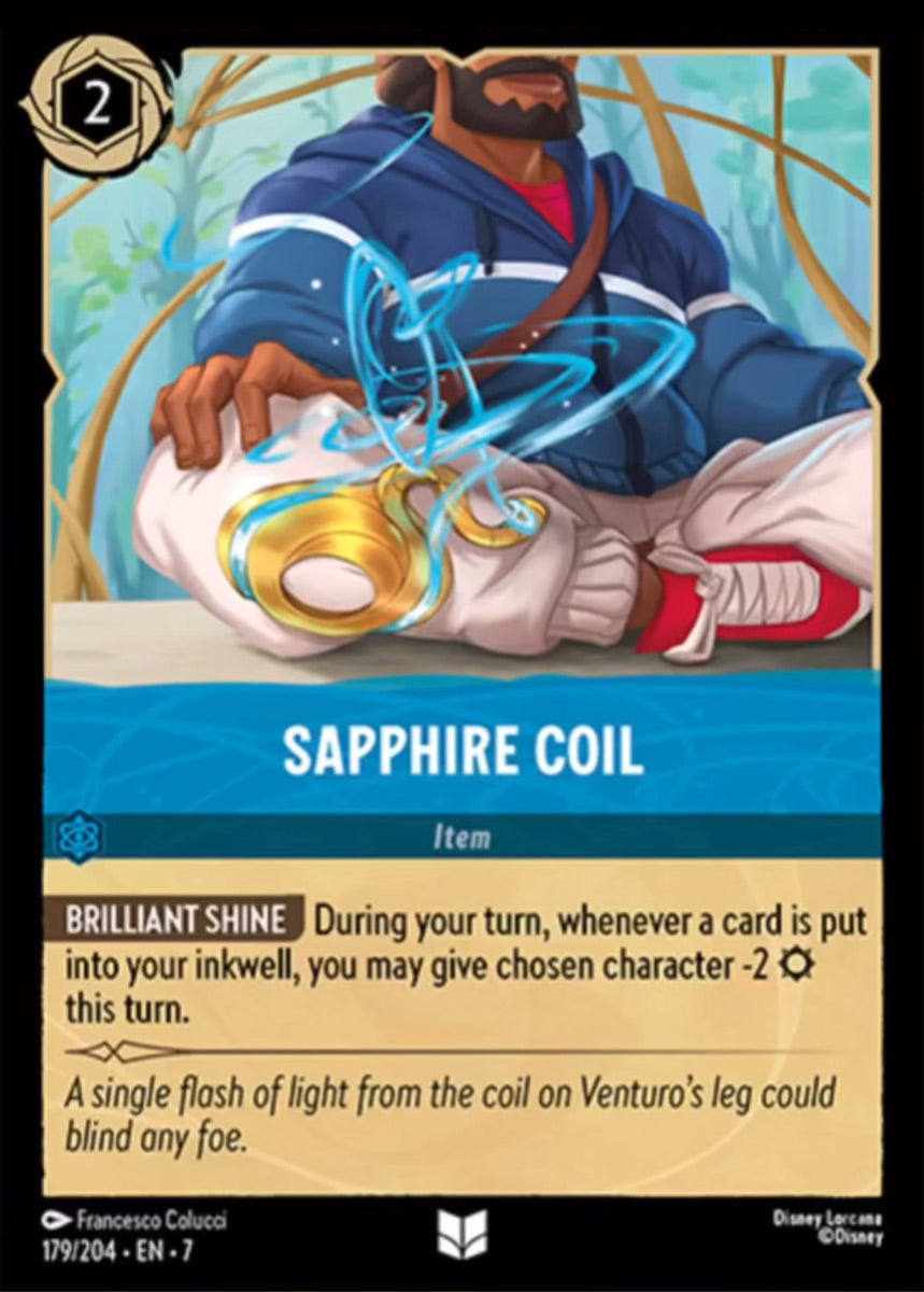 Sapphire Coil (Archazia's Island - 179/204) Uncommon