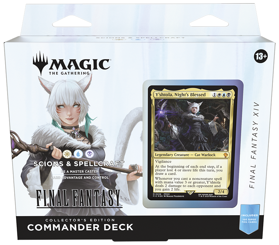 MTG: Final Fantasy - Commander Deck Collector Edition: FFXIV: Scions & Spellcraft (WUB) MTG: Final Fantasy - Commander Deck Collector Edition: FFXIV: Scions & Spellcraft (WUB)