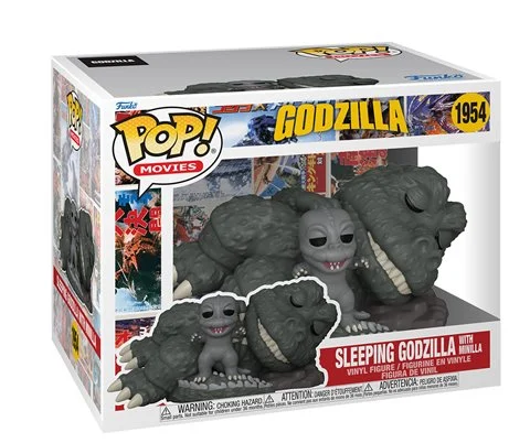 POP Figure (6 Inch): Godzilla #1954 - Sleeping Godzilla with Minilla