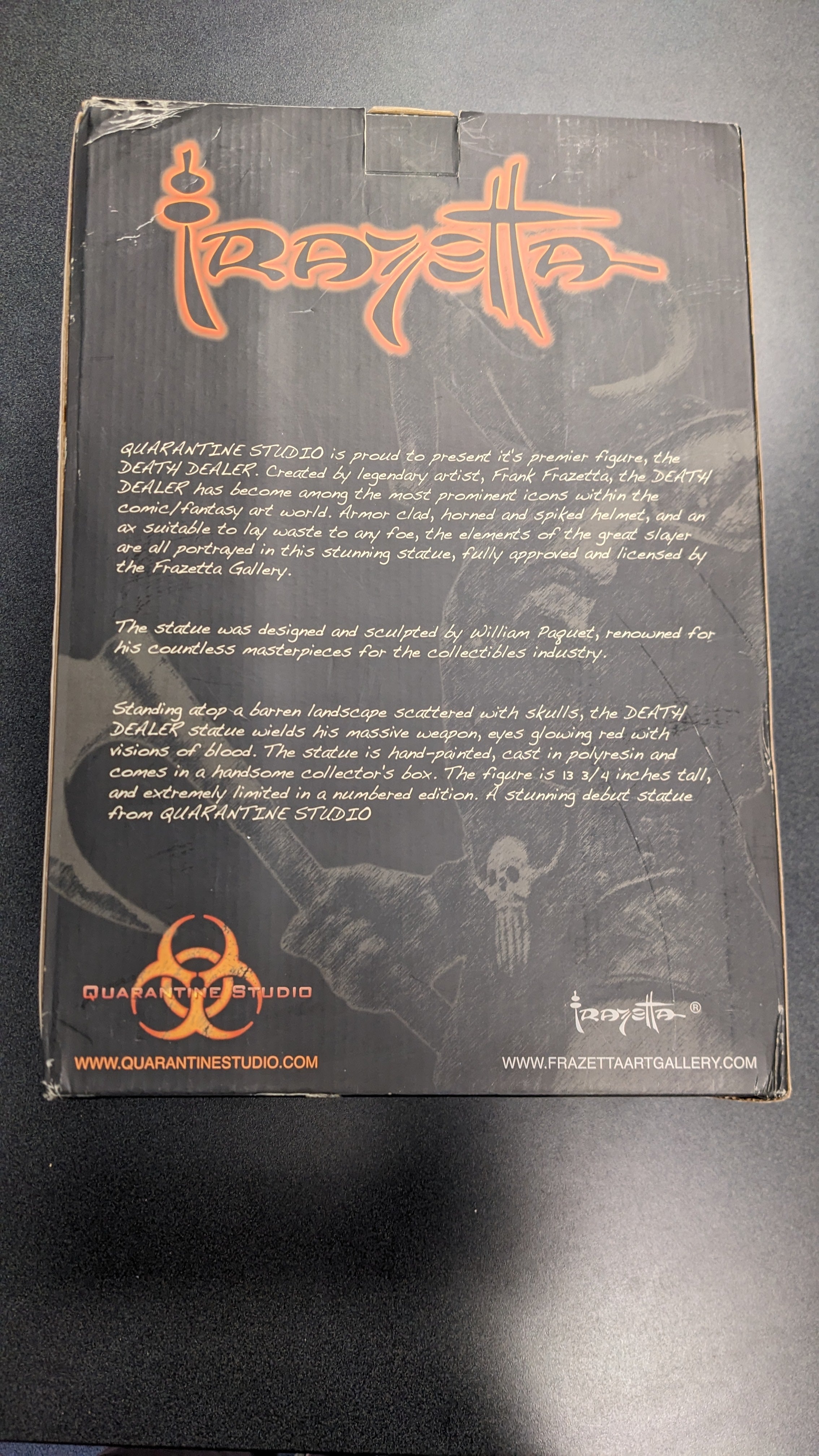 Quarantine Studios Death Dealer 13.75' Statue (#85/600)