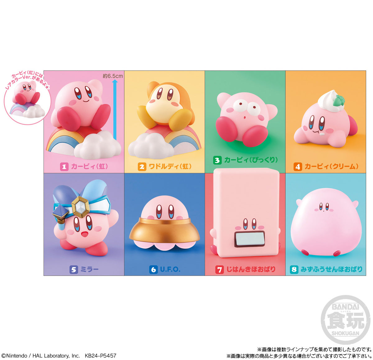 Kirby Friends 4: Mini Figure - (12pcs) DISPLAY