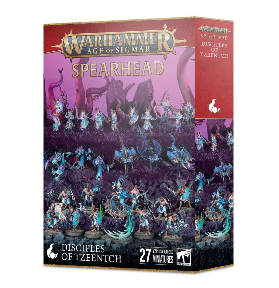 Age of Sigmar: Disciples Of Tzeentch - Spearhead: Fluxblade Coven (21 Miniatures)