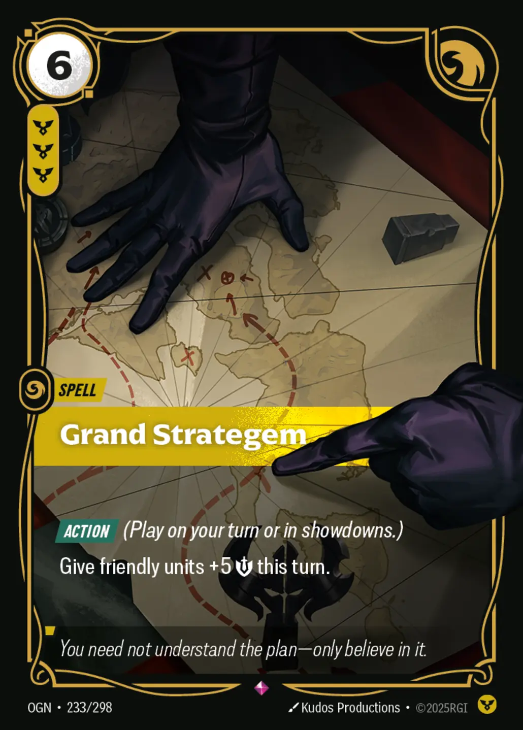 Grand Strategem - 233/298 (OGN) Rare