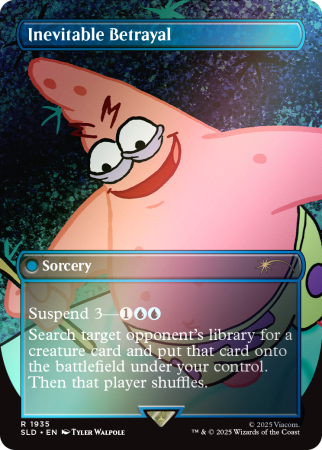 MTG: Secret Lair - Secret Lair x SpongeBob SquarePants: Internet Sensation Foil Edition