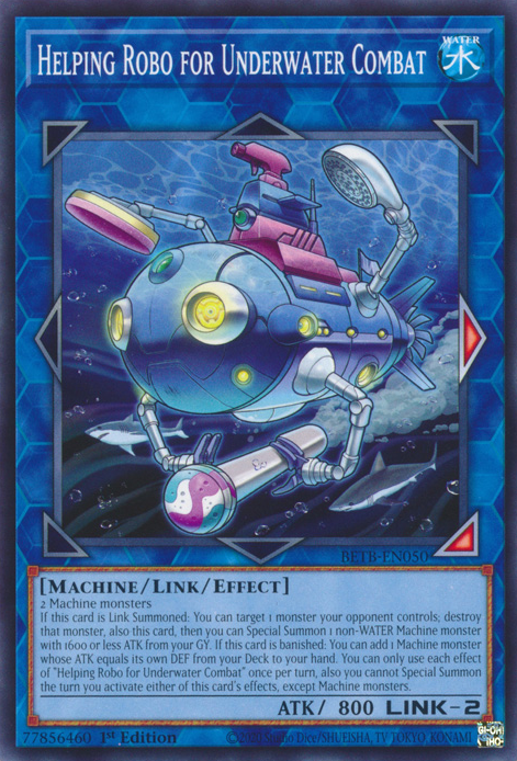 Helping Robo for Underwater Combat (BETB-EN050)
