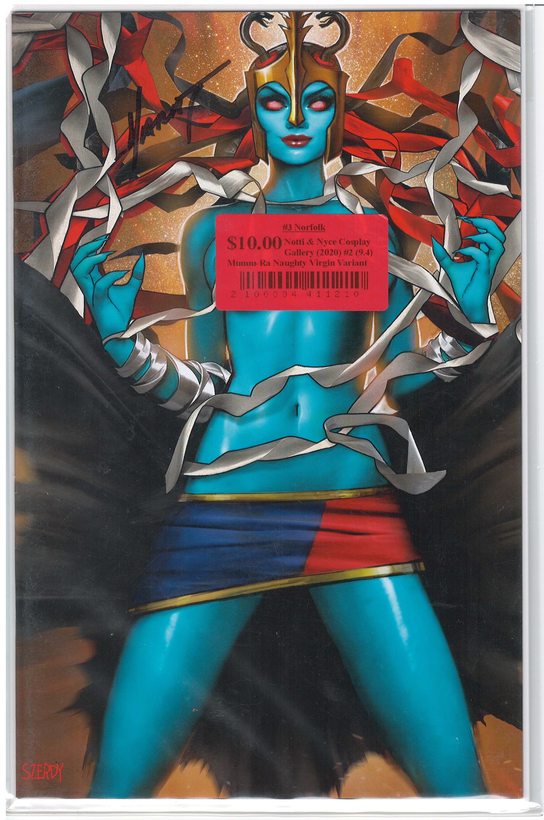 Notti & Nyce Cosplay Gallery (2020 Series) #2 (9.4) Mumm-Ra Naughty Virgin Variant Signed