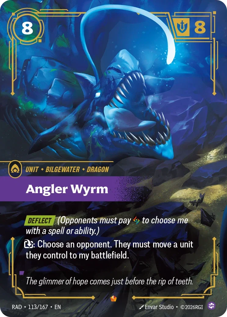 Angler Wyrm - 113/167 (RAD) Epic