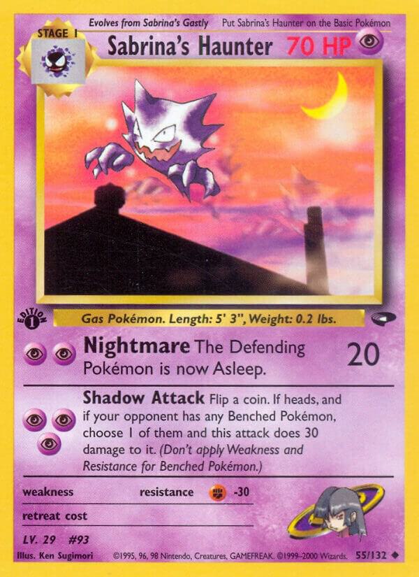 Sabrina's Haunter - 55/132 (G2) Uncommon - Light Play Unlimited