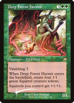 Deep Forest Hermit [#20 Retro Frame] (MH1-R-FOIL)