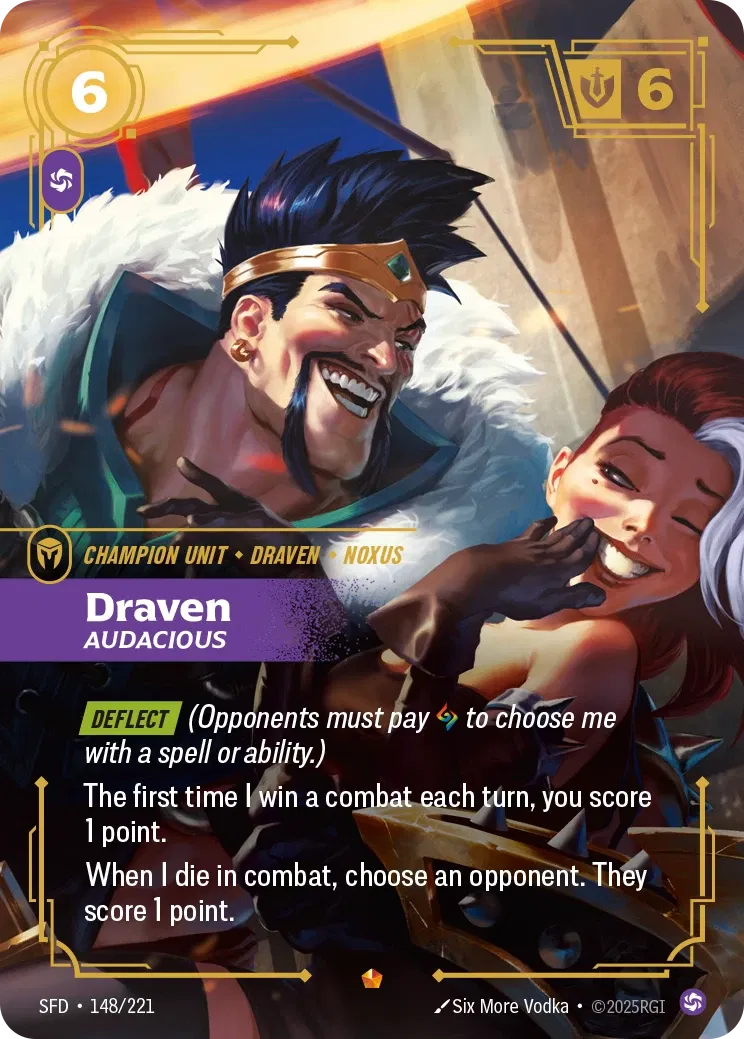 Draven - Audacious - 148/221 (SFD) Epic