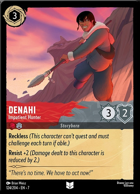 Denahi - Impatient Hunter (Archazia's Island - 124/204) Uncommon