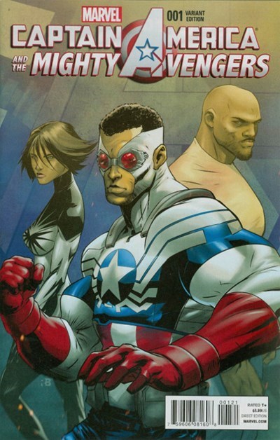 CAPTAIN AMERICA & THE MIGHTY AVENGERS (2015 Series) #1 (9.4) Retailer Incentive Variant Issue