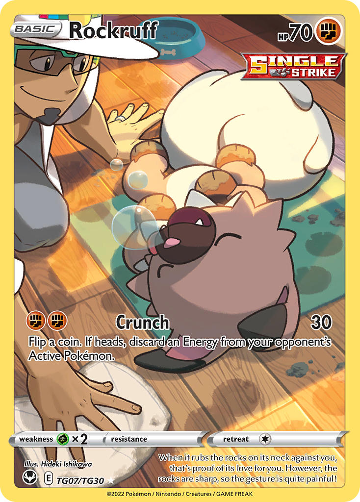 Rockruff - TG07/TG30 (SWSH12:TG) Ultra Rare - Near Mint Holofoil