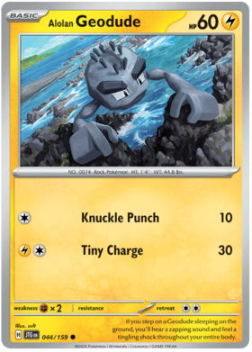 Alolan Geodude - 044/159 (JTG) Common