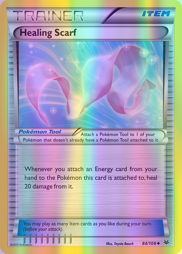 Healing Scarf - 084/108 (ROS) Uncommon - Near Mint Reverse Holofoil