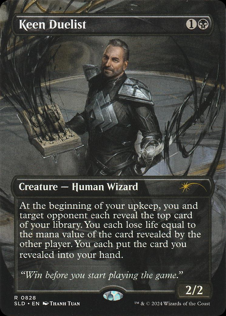 Keen Duelist [#0828} (SLD-R-FOIL)