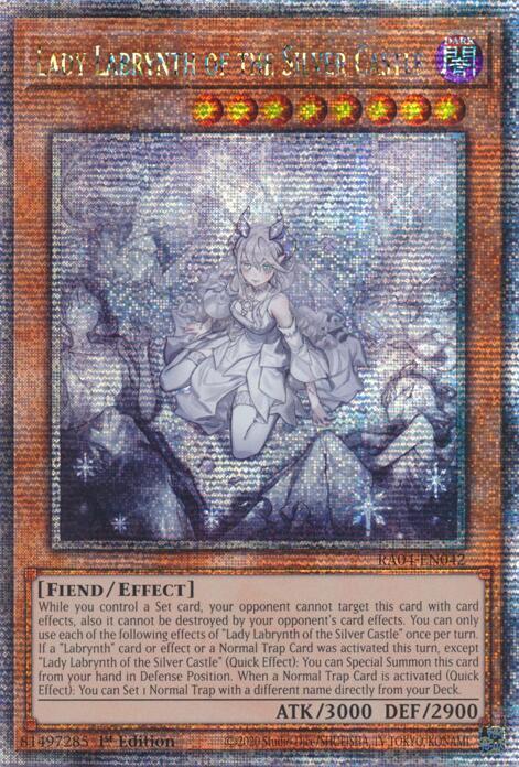 Lady Labrynth of the Silver Castle (New Art) (RA04-EN042)