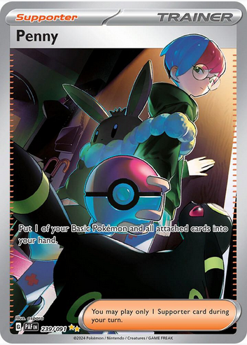 Penny - 239/091 (PAF) Special Illustration Rare - Light Play Holofoil