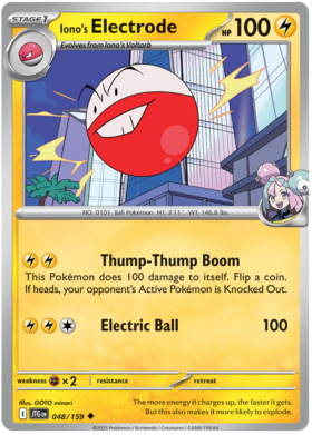 Iono's Electrode - 048/159 (JTG) Uncommon
