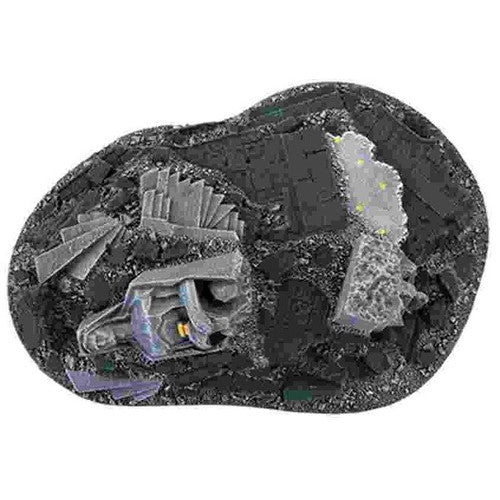 Battlefield in a Box (BB656) - Gothic Battlefields: Fallen Angel- Malachite 30mm