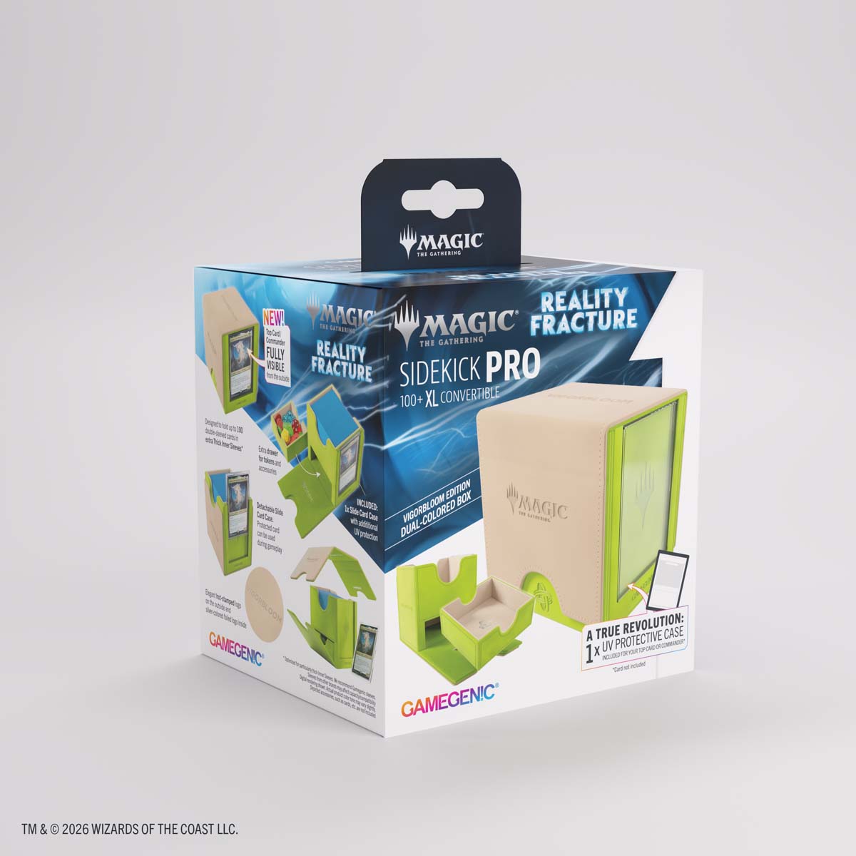GameGenic: Sidekick PRO 100+ XL - MTG: Reality Fracture - Vigorbloom