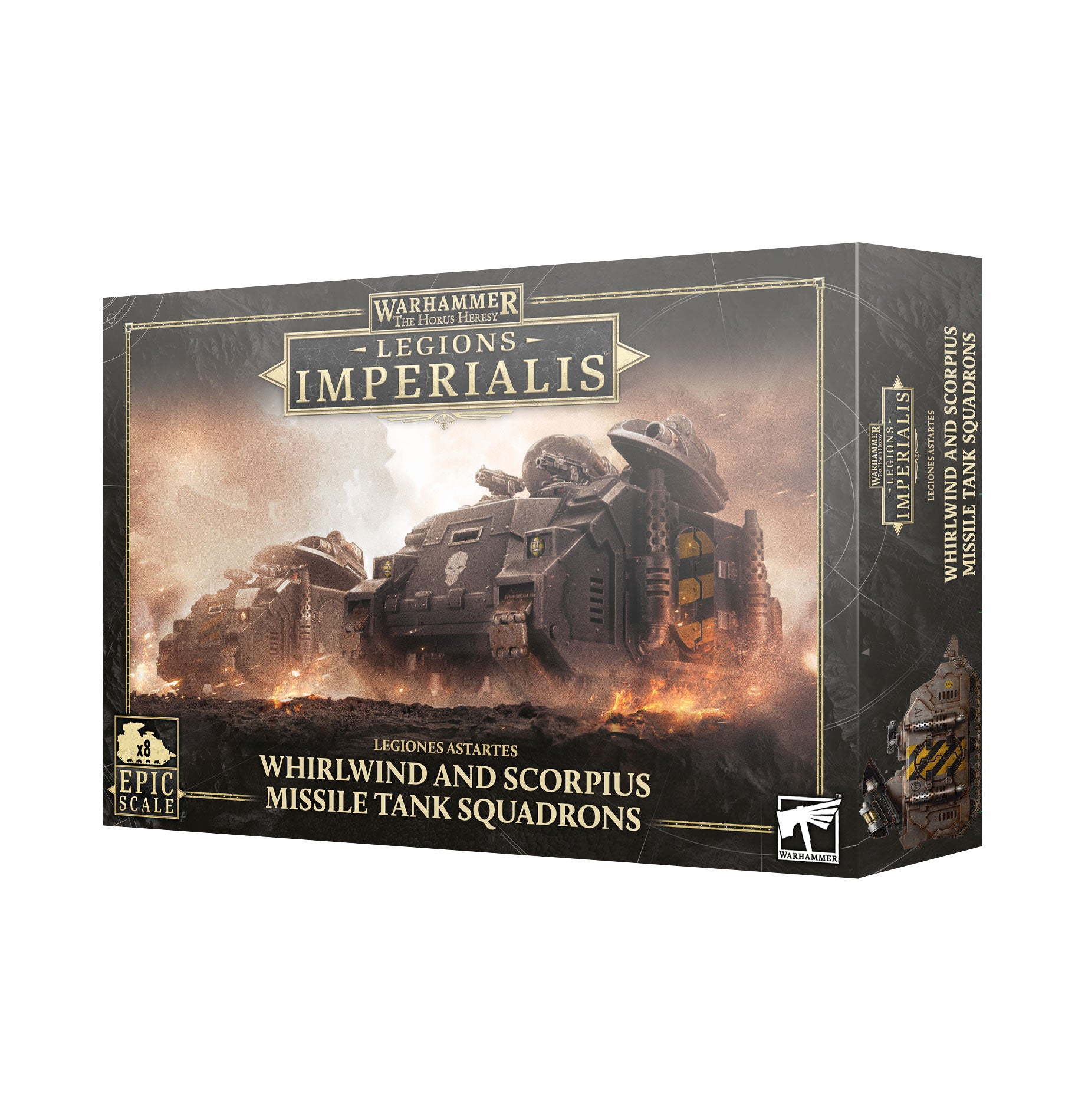 The Horus Heresy - Legions Imperialis: Legiones Astartes - Whirlwind and Scorpius Missile Tank Squadrons