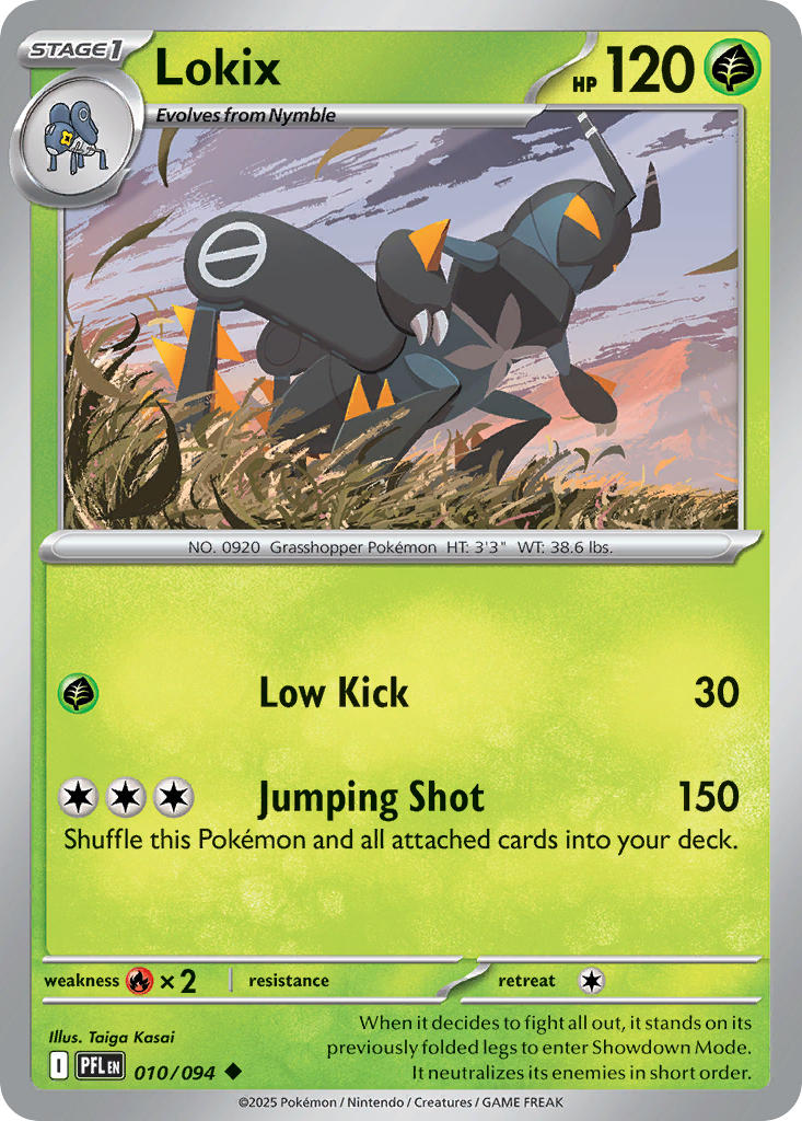 Lokix - 010/094 (PFL) Uncommon