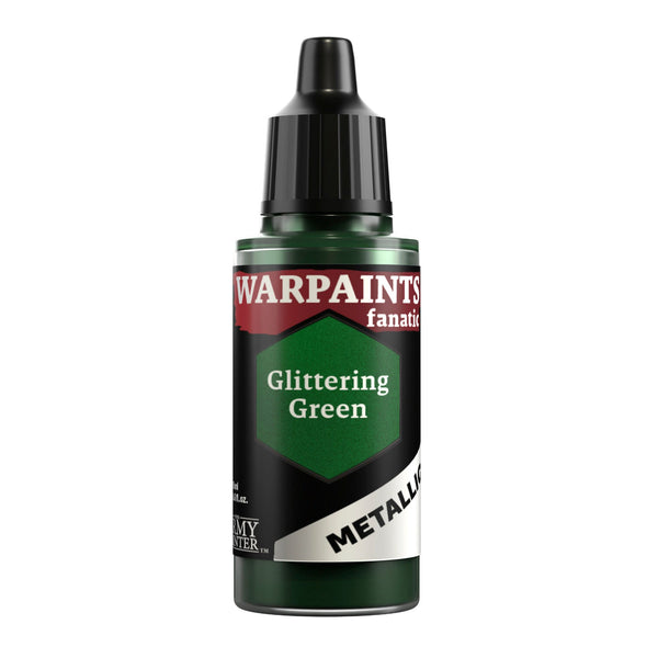 The Army Painter: Warpaints Fanatic Metallic - Glittering Green (18ml/0.6oz)