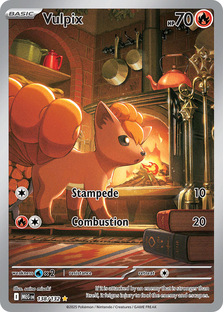 Vulpix - 138/132 (MEG) Illustration Rare