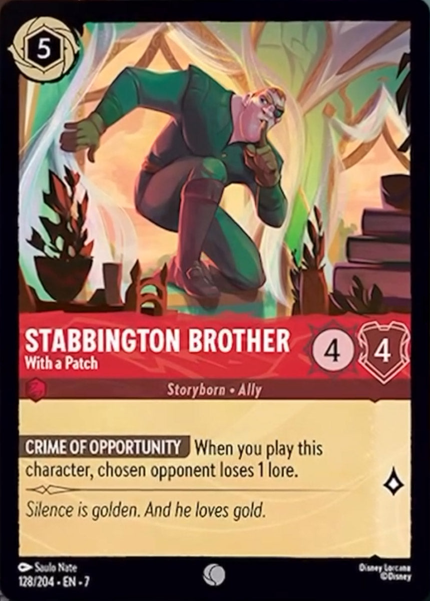 Stabbington Brother - With a Patch (Archazia's Island - 128/204) Common