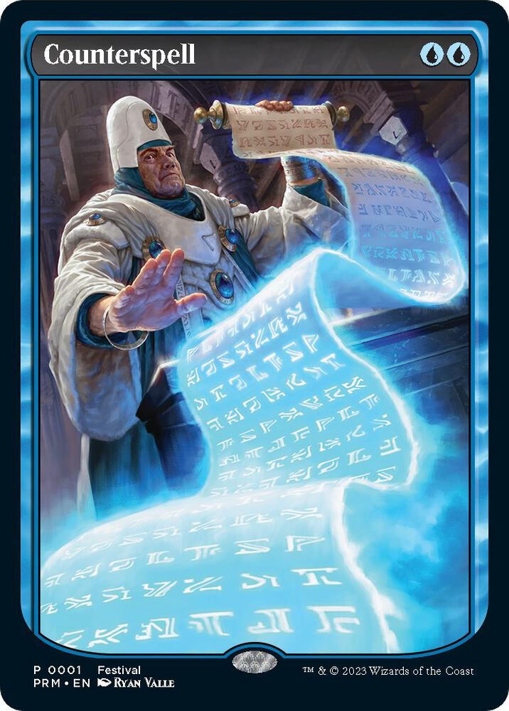 Counterspell [# 0001 Textless Promo) (PRM-R)