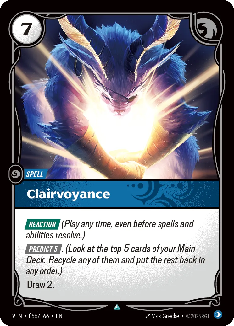 Clairvoyance - 056/166 (VEN) Uncommon