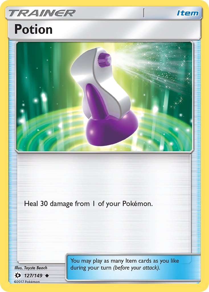 Potion - 127/149 (SM01) Uncommon - Near Mint