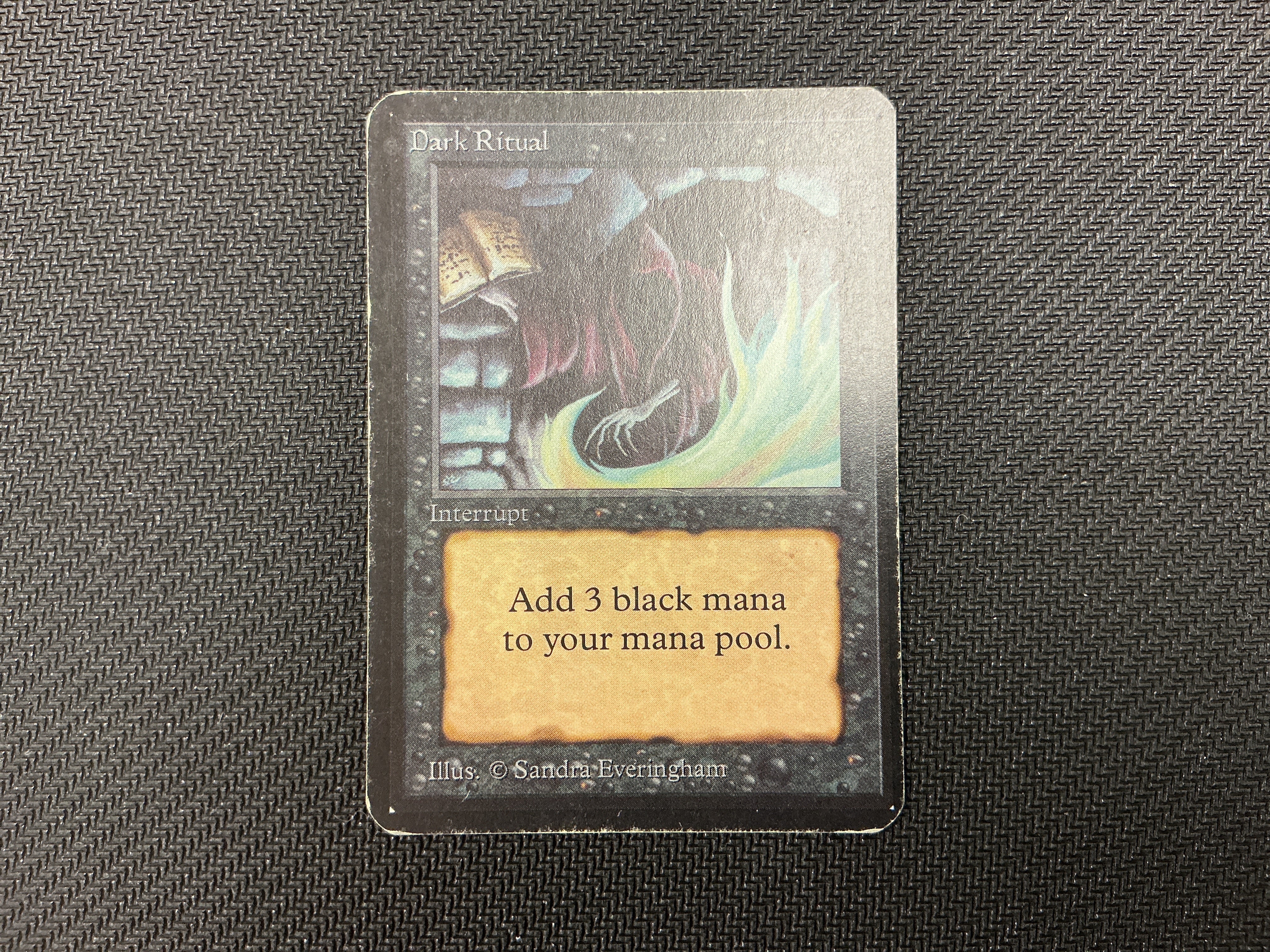 Dark Ritual (LEA-C) Heavy Play
