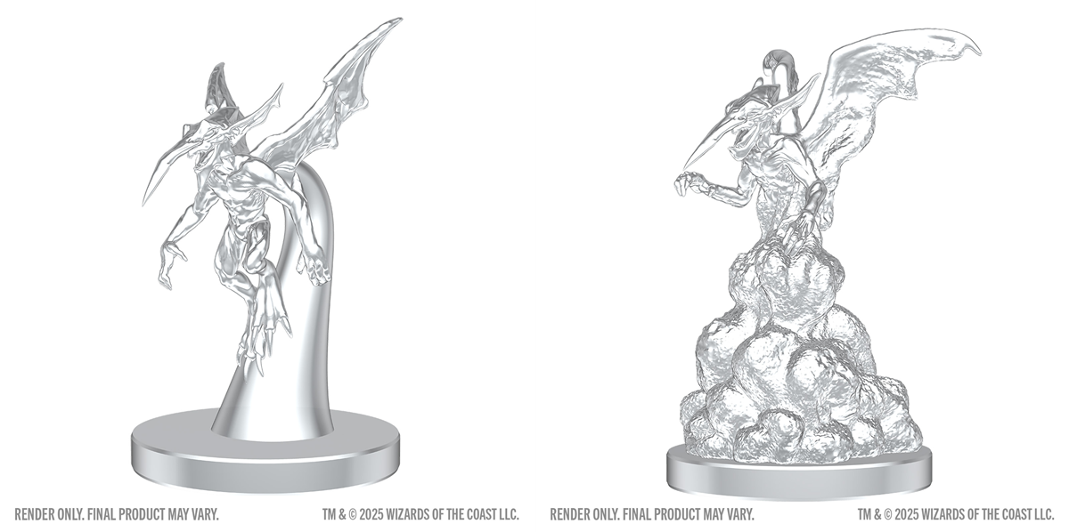D&D: Nolzur's Marvelous Miniatures - Ice Mephit & Dust Mephit (90810)