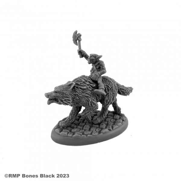 Bones Black 20306: Goblin Wolfriders (Axe)