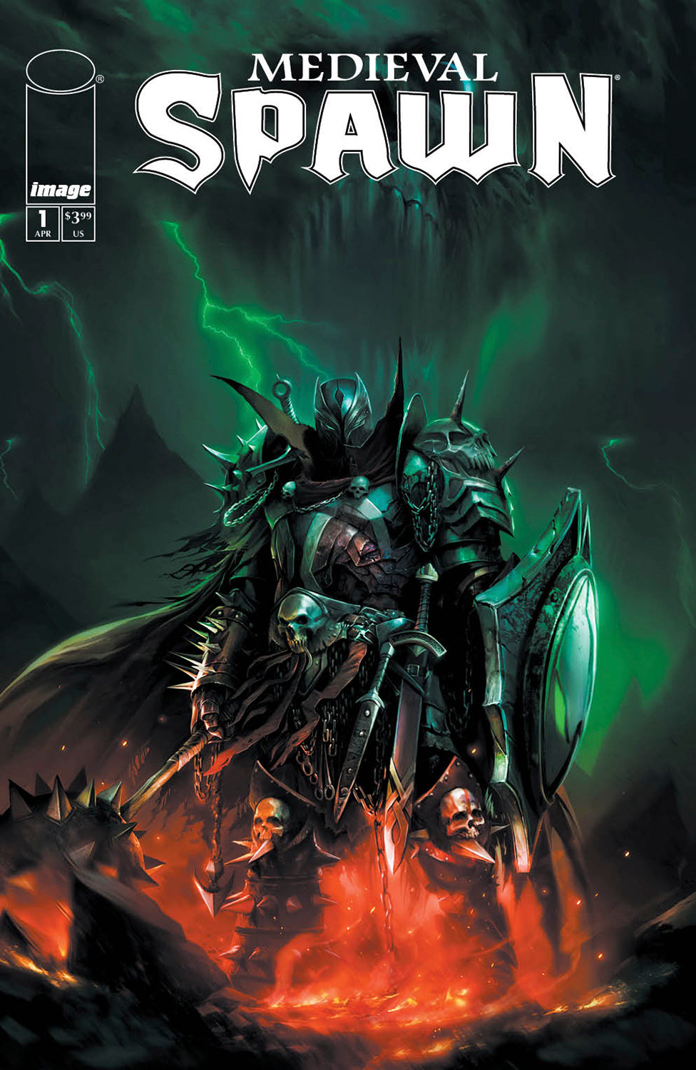 MEDIEVAL SPAWN #1 (OF 4) CVR A FRANCESCO MATTINA