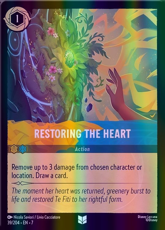 Restoring the Heart (Archazia's Island - 039/204) Uncommon