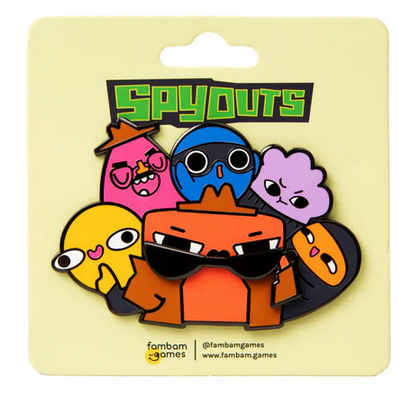 SpyOuts Sliding Enamel Pin
