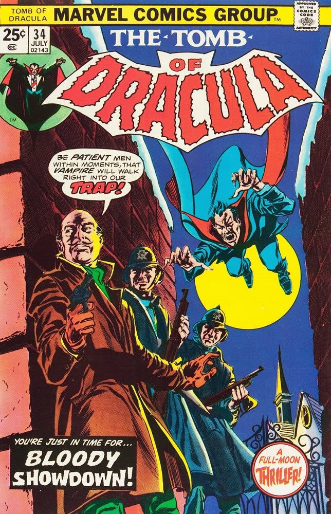 TOMB OF DRACULA (1972 Series) #34 (7.0)