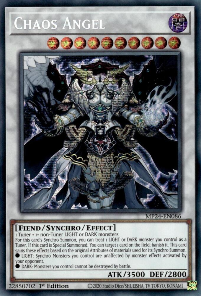 Chaos Angel (MP24-EN086) Prismatic Secret Rare - Near Mint 1st Edition