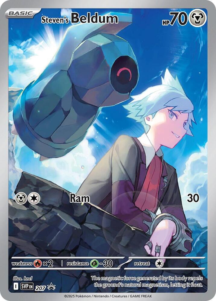 Steven's Beldum - 207 (SVP) Promo Holo Near Mint