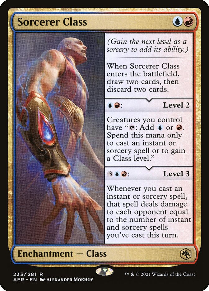 Sorcerer Class (AFR-R-FOIL)